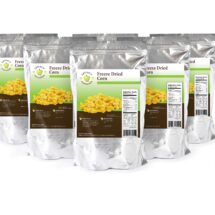 20 Servings Freeze-Dried Corn Pouch - 6 pack